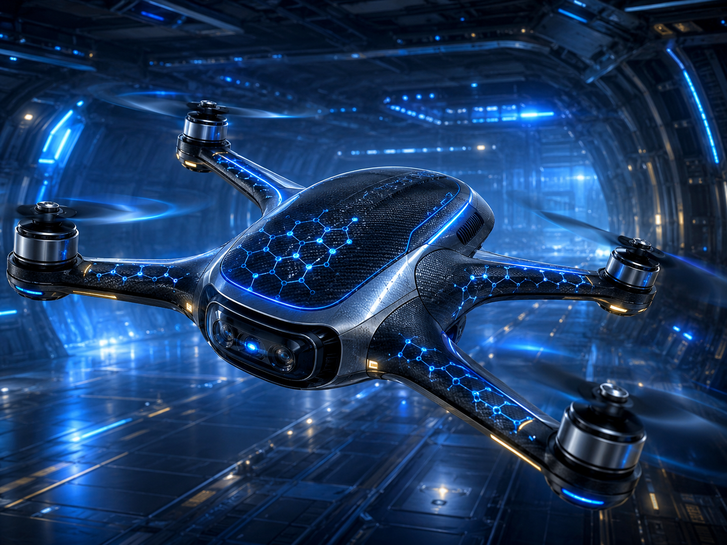Drones & aerospace concept visualization